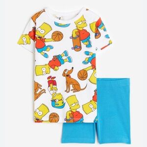 H&M Bart Simpson Pajamas